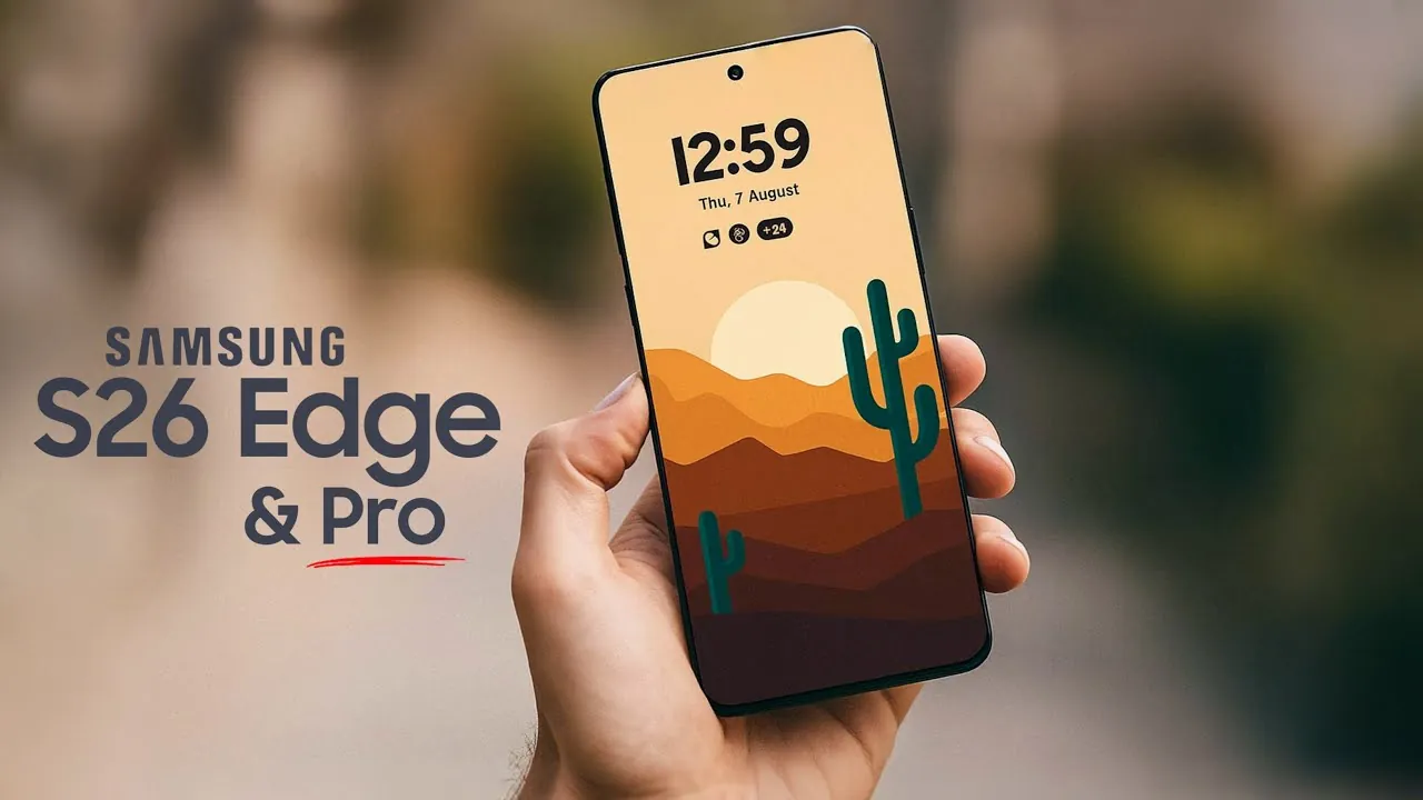 Edge Galaxy S26 avec technologie de batterie améliorée et profil mince