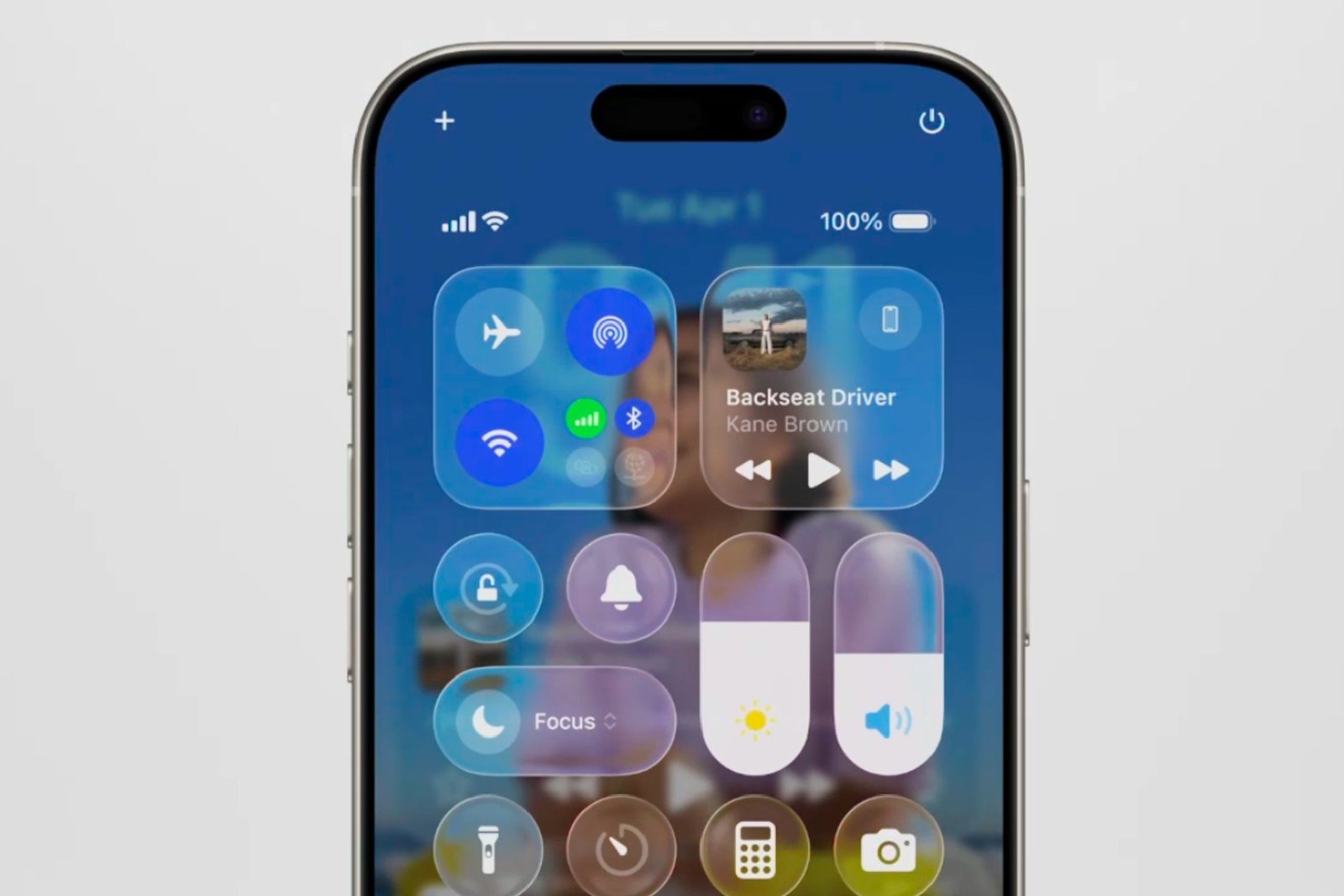 Verre liquide iOS 26.