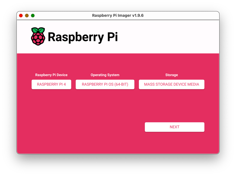 Installation de Raspberry Pi OS.