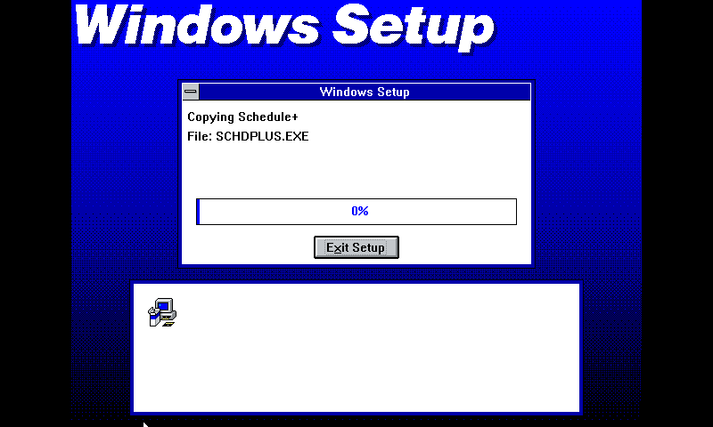 Configuration de Windows 3.11 sous Dosbox.