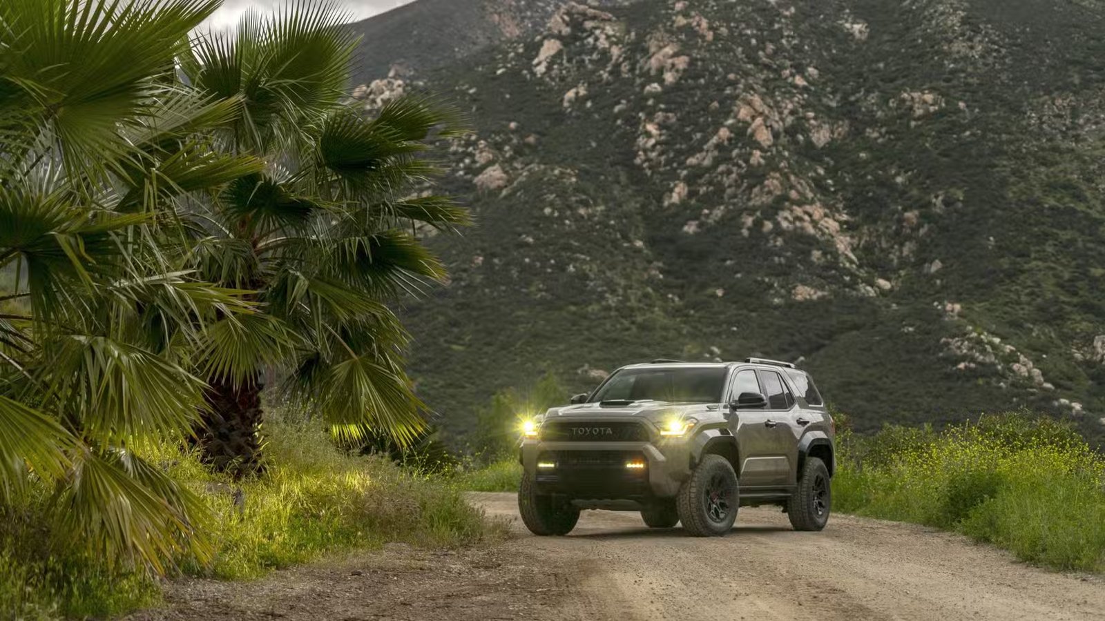 Avant 3/4 Tir d'une Toyota 4Runner Trd Pro 2025