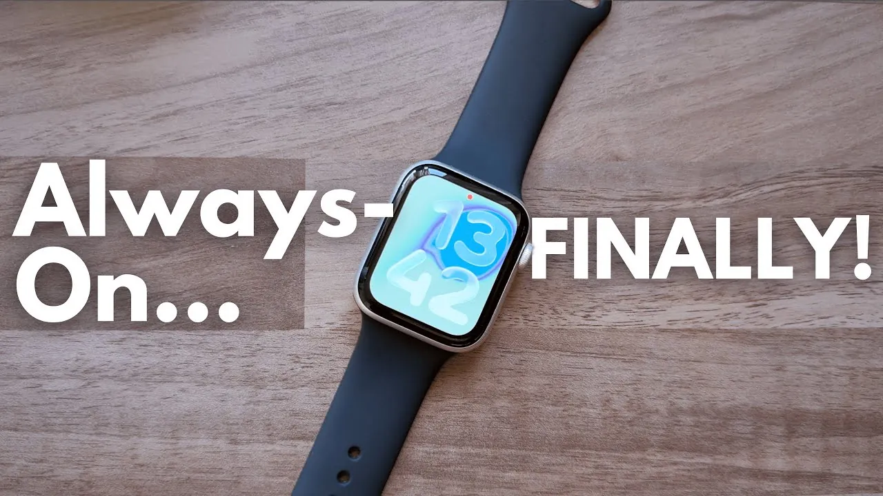 Gros plan du design léger et durable d'Apple Watch SE 3