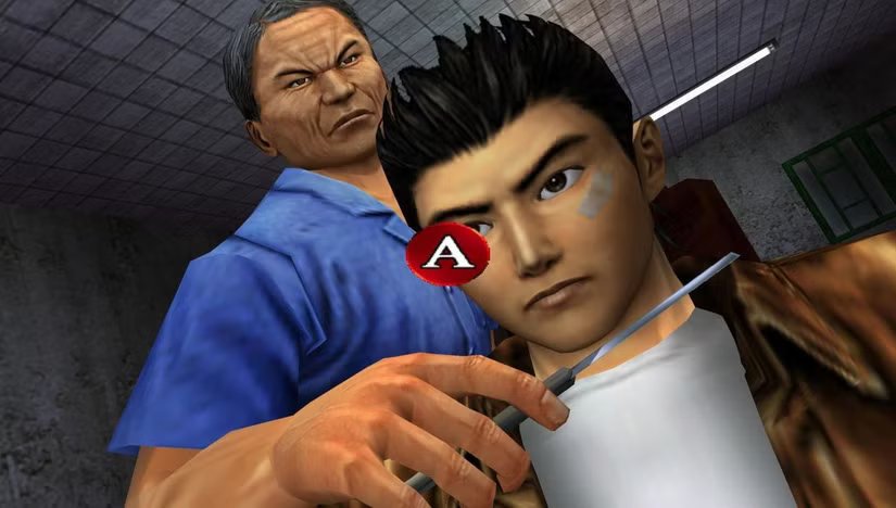 Un événement rapide dans Shenmue 2.