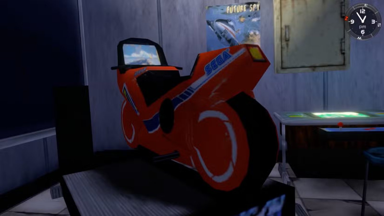 Jeu Shenmue Hang-On dans You Arcade, Dobuita.