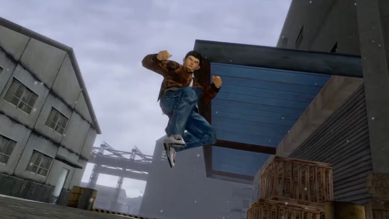 Combattre à Shenmue.
