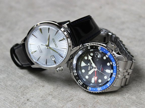 Macys Seiko Steal Alert Heure du cocktail et GMT 92924