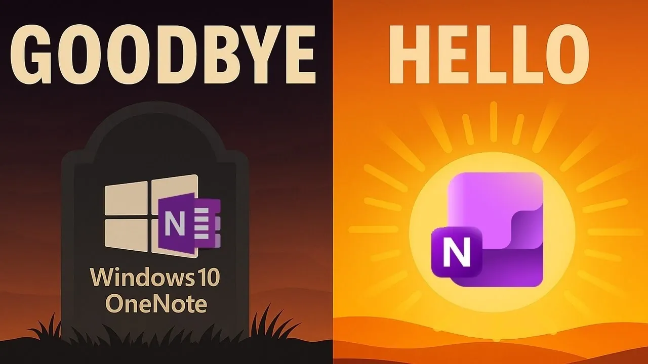 Capture d'écran de l'interface OneNote moderne présentant ses nouvelles fonctionnalités