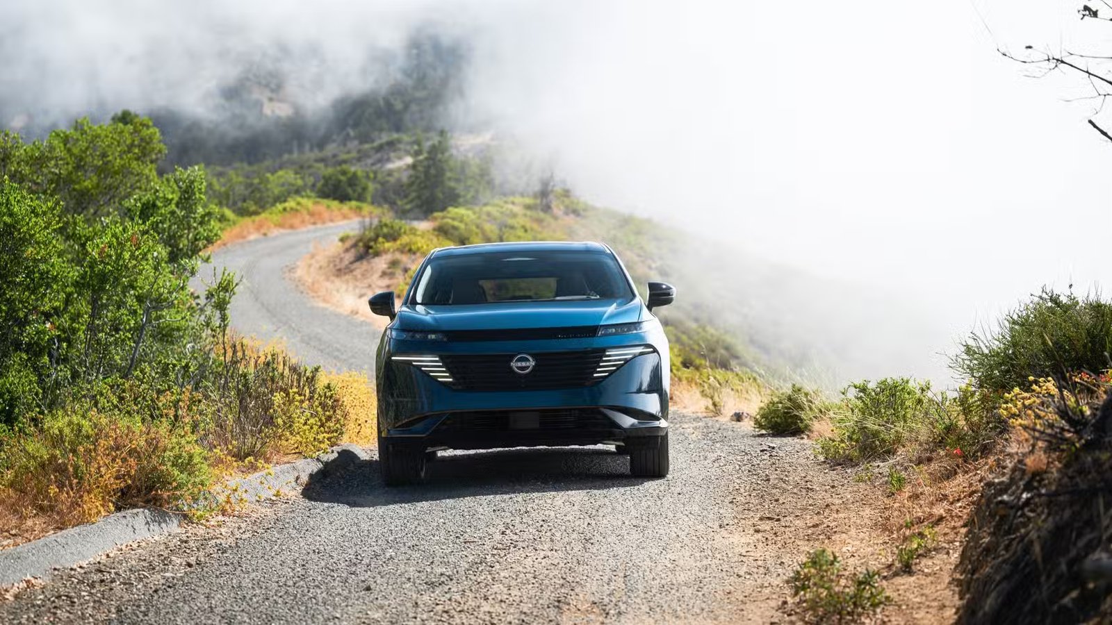 Prise de vue frontale d'un Nissan Murano 2025