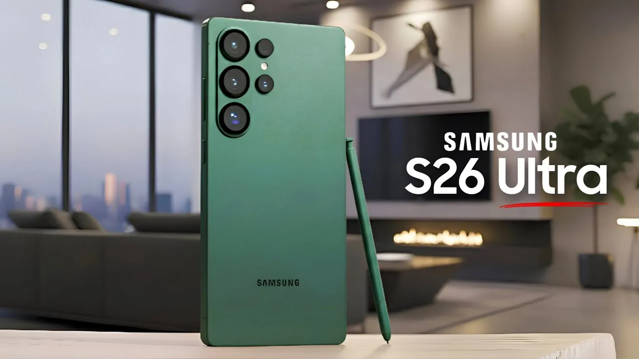 Design durable et élégant du smartphone Galaxy S26 Ultra