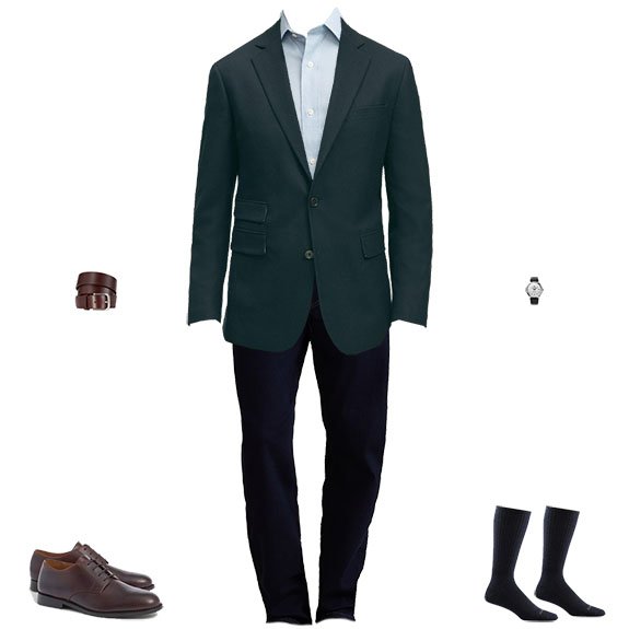 1S4O BB 111025 Blazer et jean