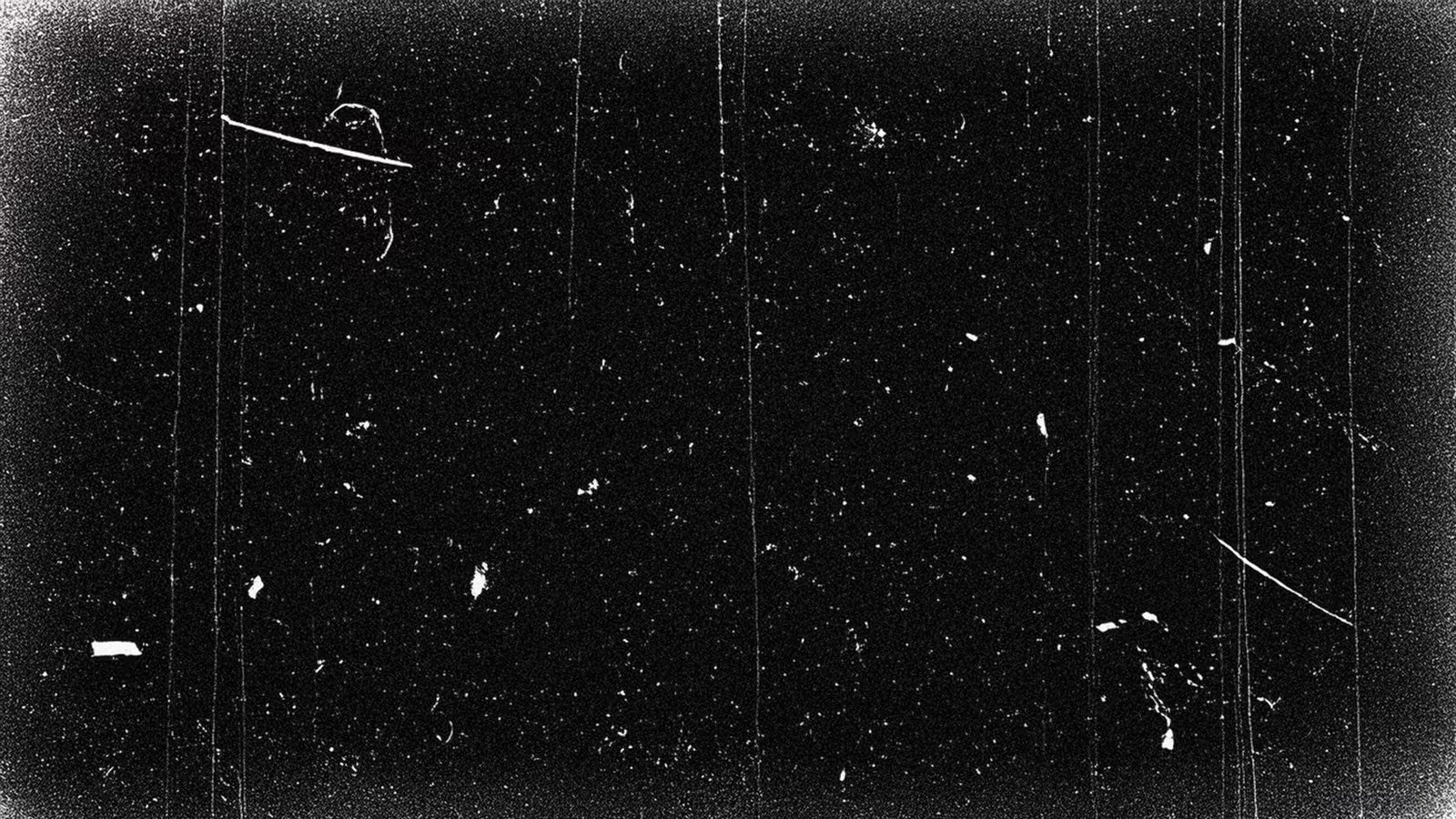 Un gros plan du grain du film.