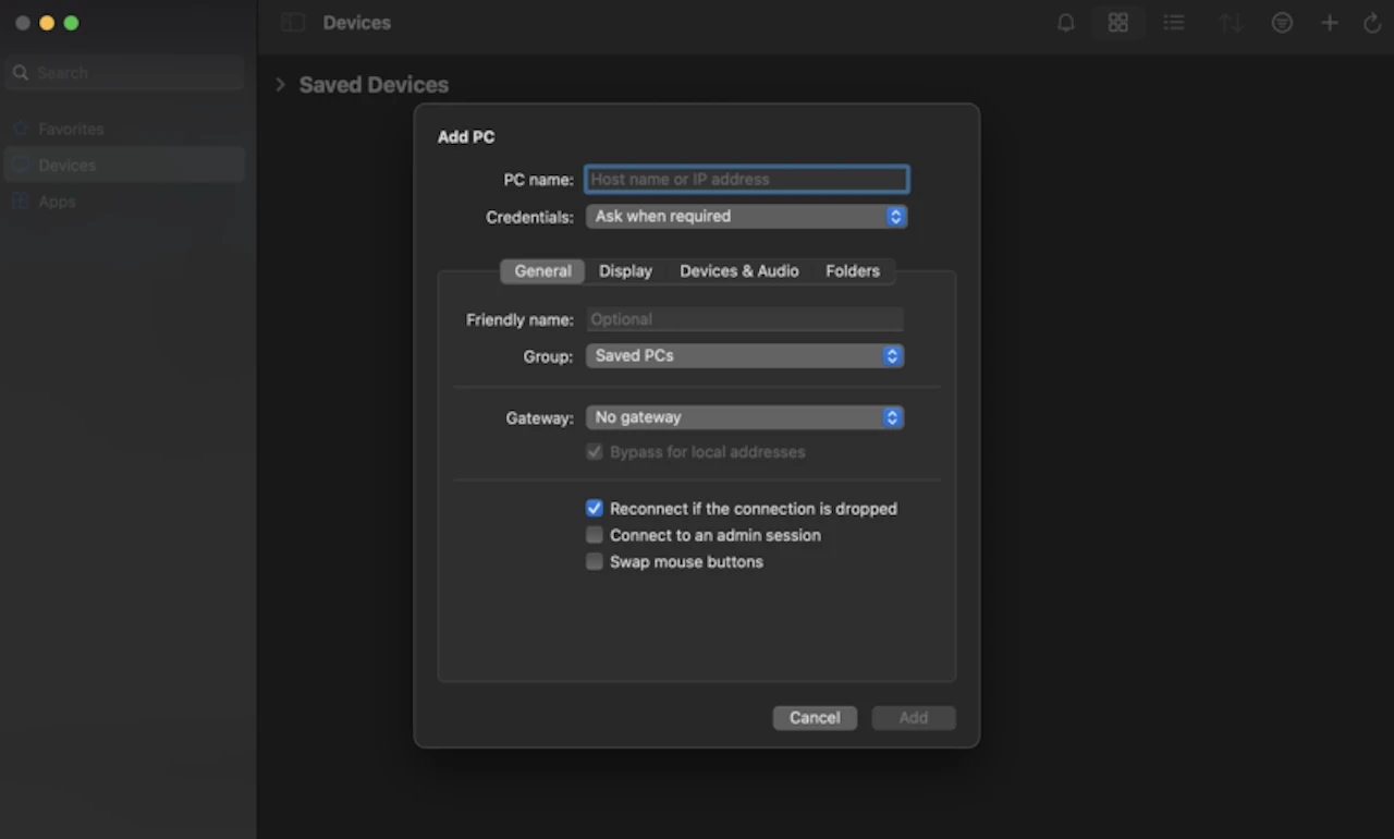 Bureau à distance Windows pour Mac