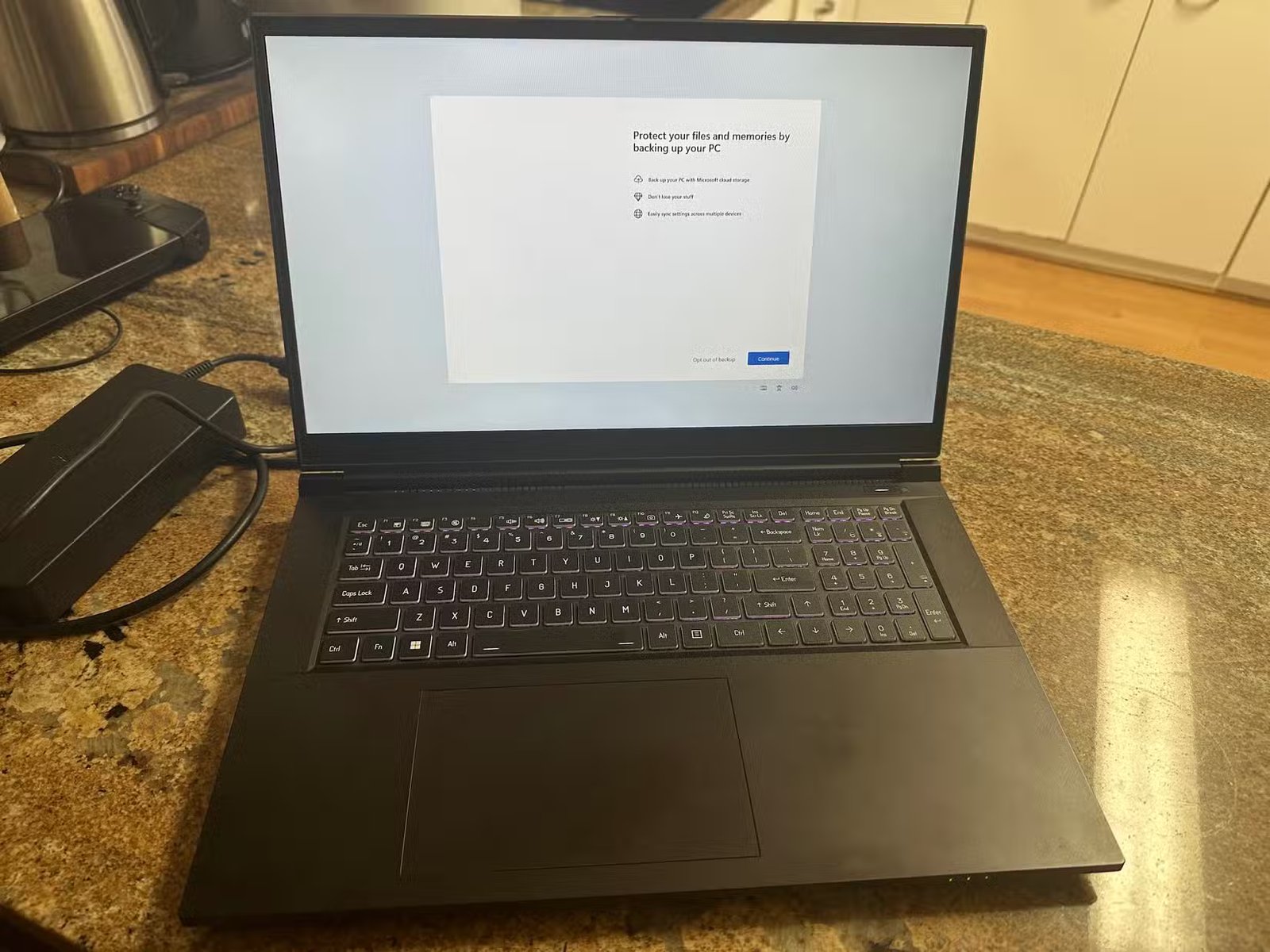 Windows incite l'utilisateur à démarrer OneDrive après un redémarrage.