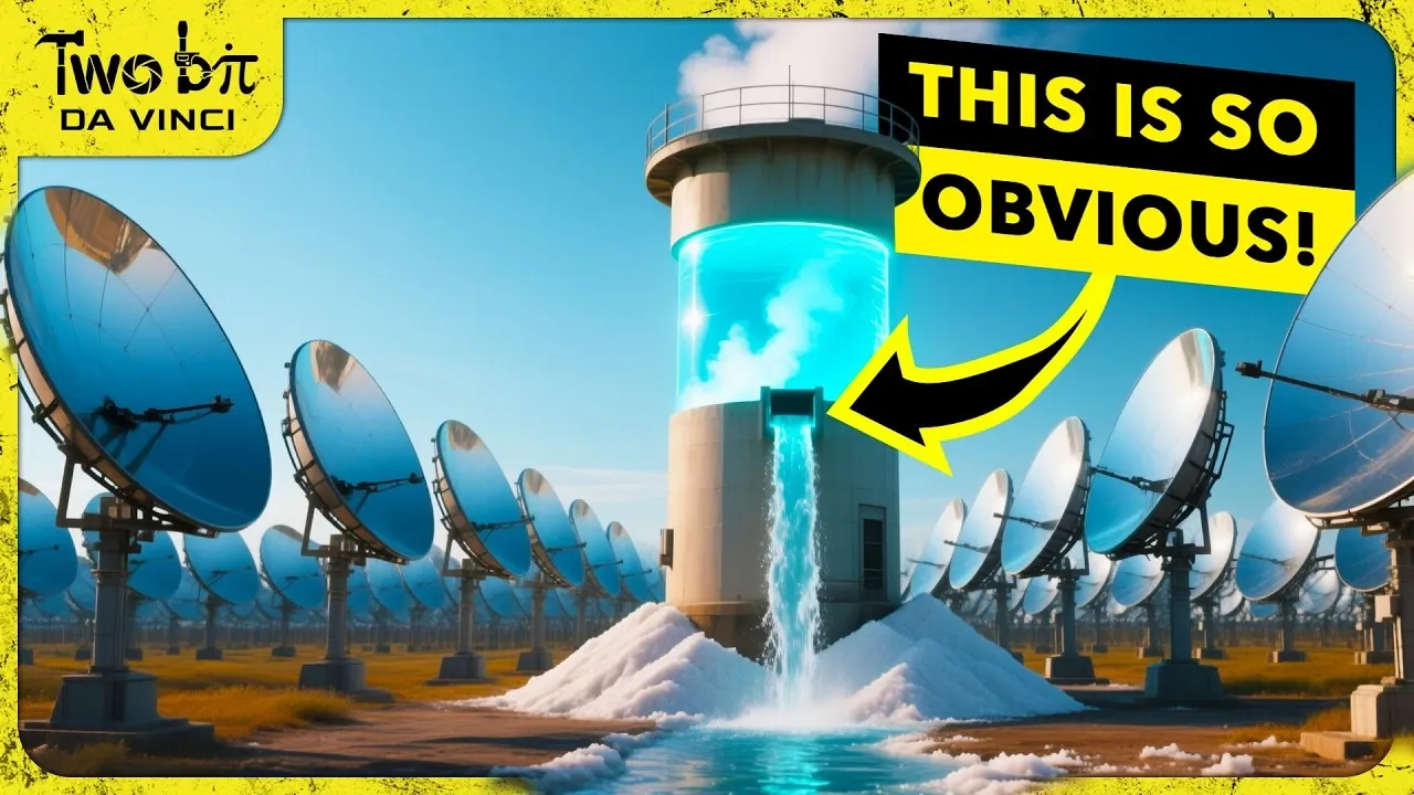 Aménagement conceptuel d'une installation de 50 MW dimensionnée pour alimenter 40 000 personnes par jour