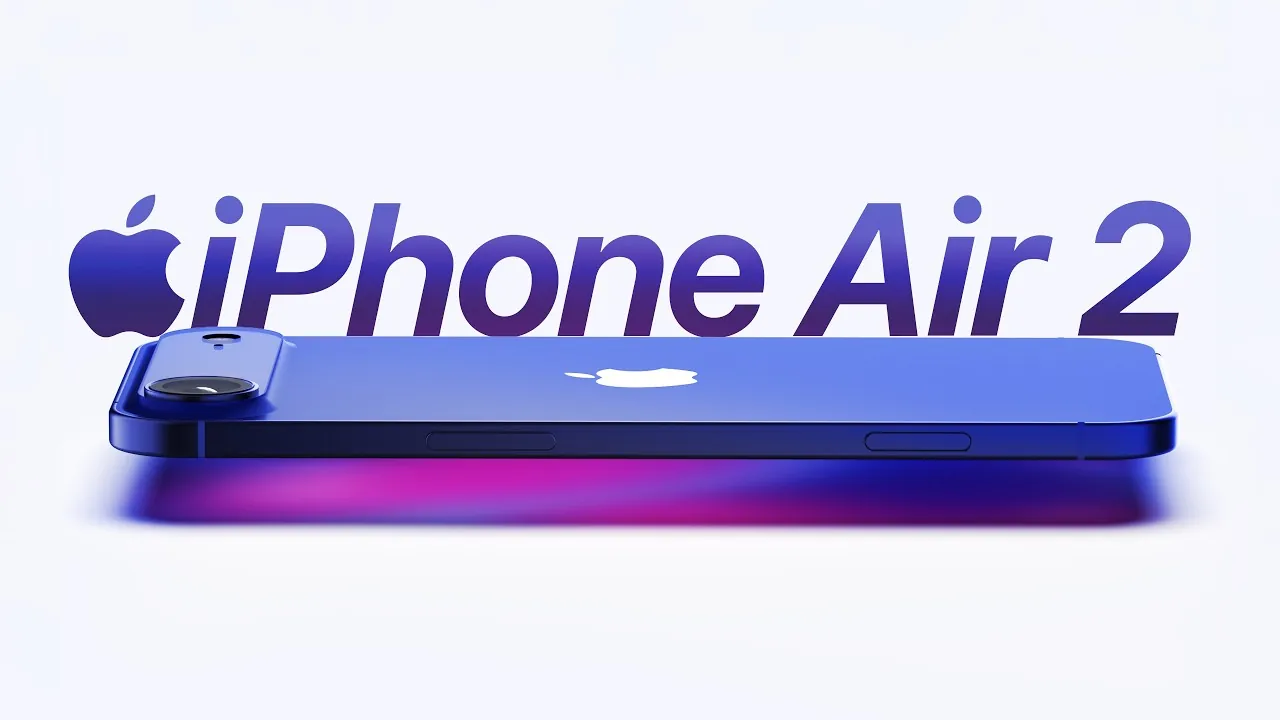 Gros plan sur le système à double caméra amélioré de l'iPhone Air 2