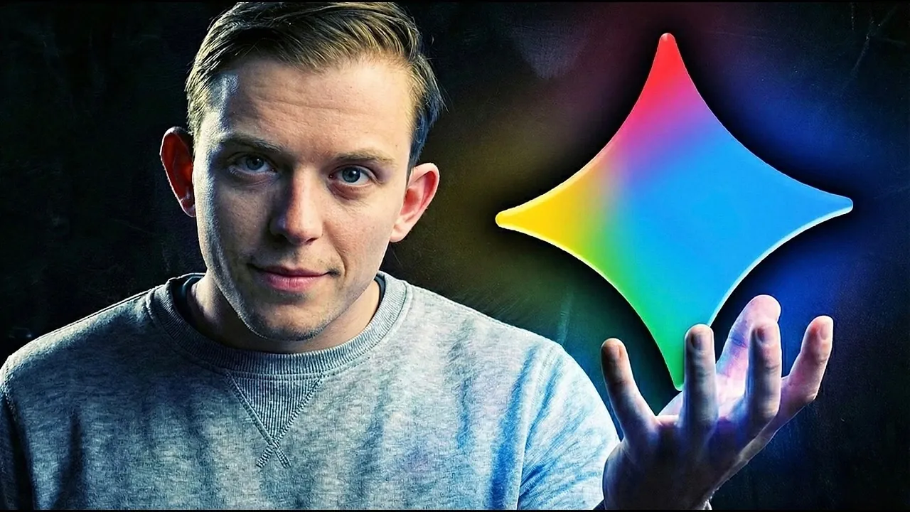 Espace de travail Gemini 3 produisant ensemble du code et des formes 3D, créant ainsi une petite démo de physique avec des commandes simples.