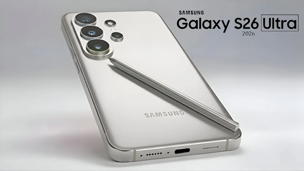 Gros plan sur les bords ultra-fins et symétriques du Galaxy S26 Ultra