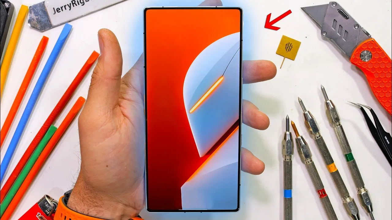 Système de refroidissement innovant du Redmagic 11 Pro avec refroidissement liquide visible