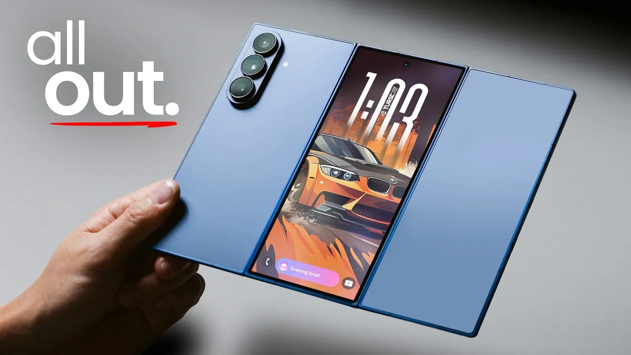 Gros plan sur les fonctionnalités avancées de l'appareil photo et de l'écran du Z Trifold