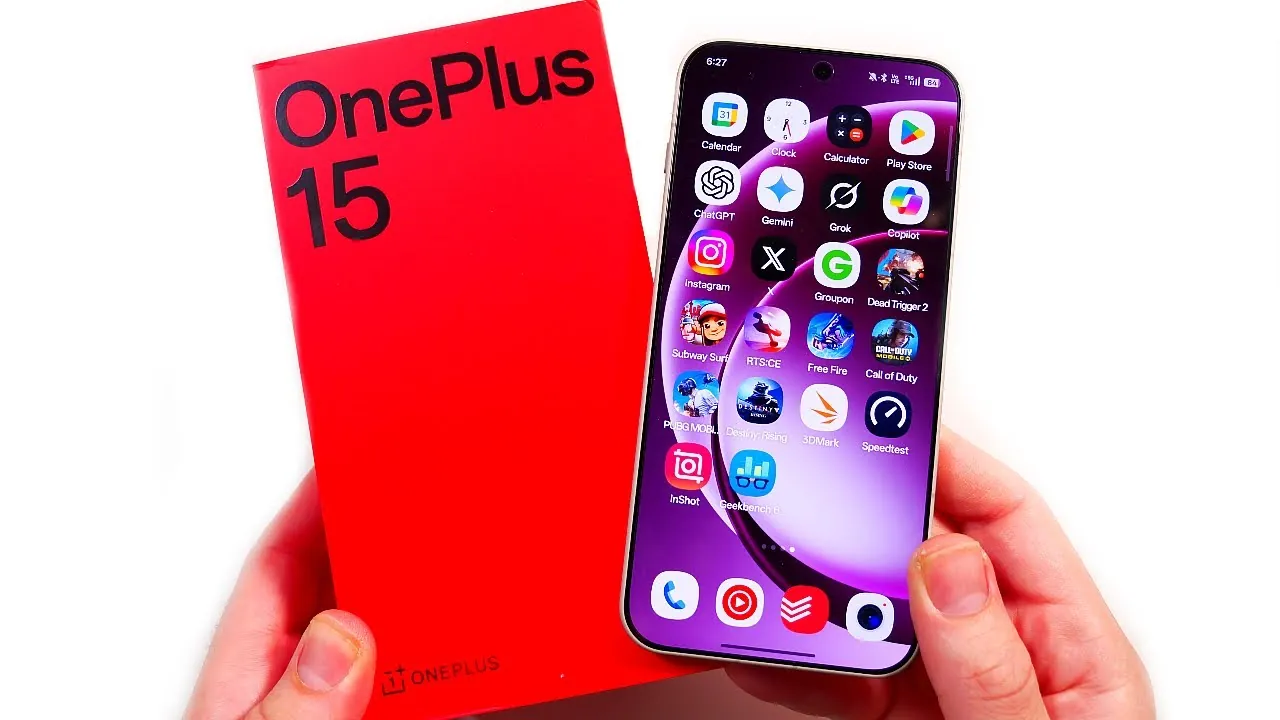 OnePlus 15 doté d'un écran AMOLED 165 Hz pour des visuels fluides