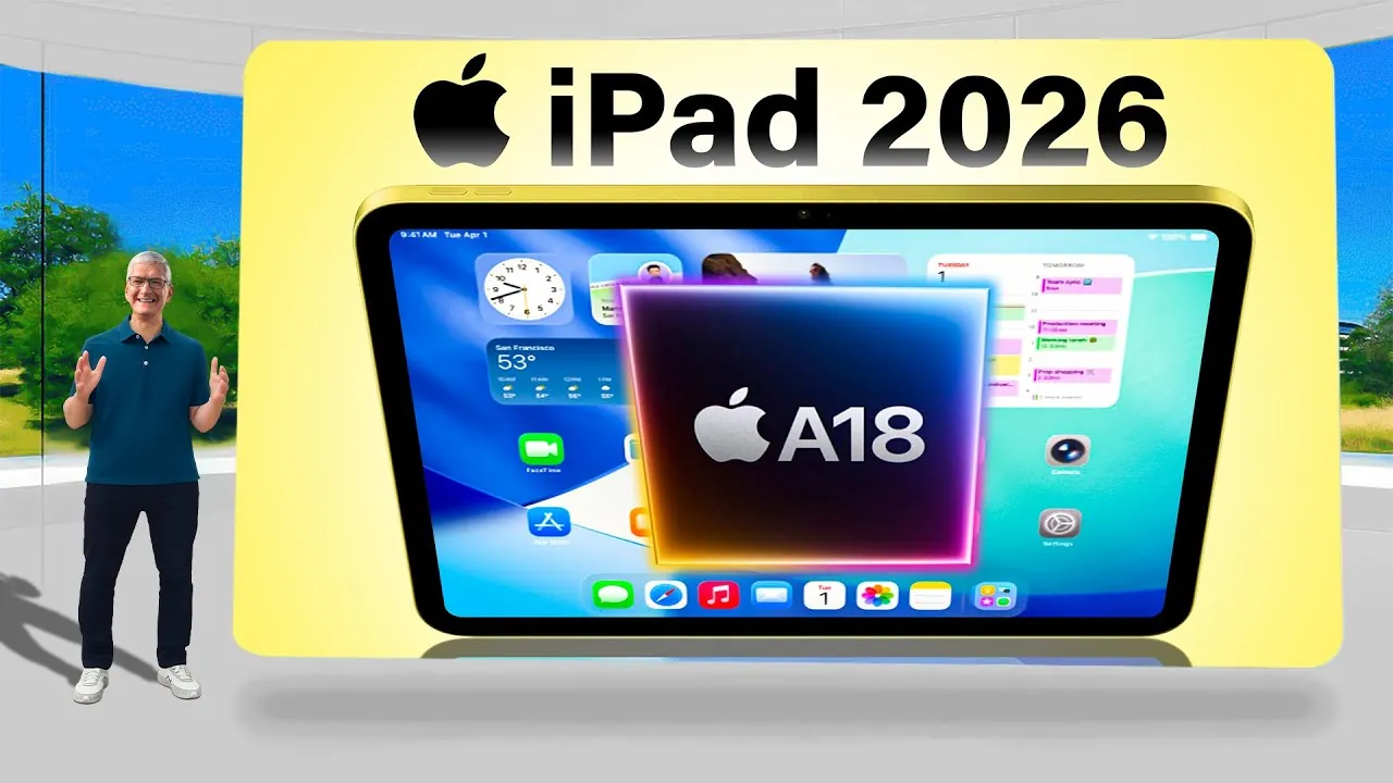 L'iPad 2026 économique d'Apple avec des spécifications et un design améliorés