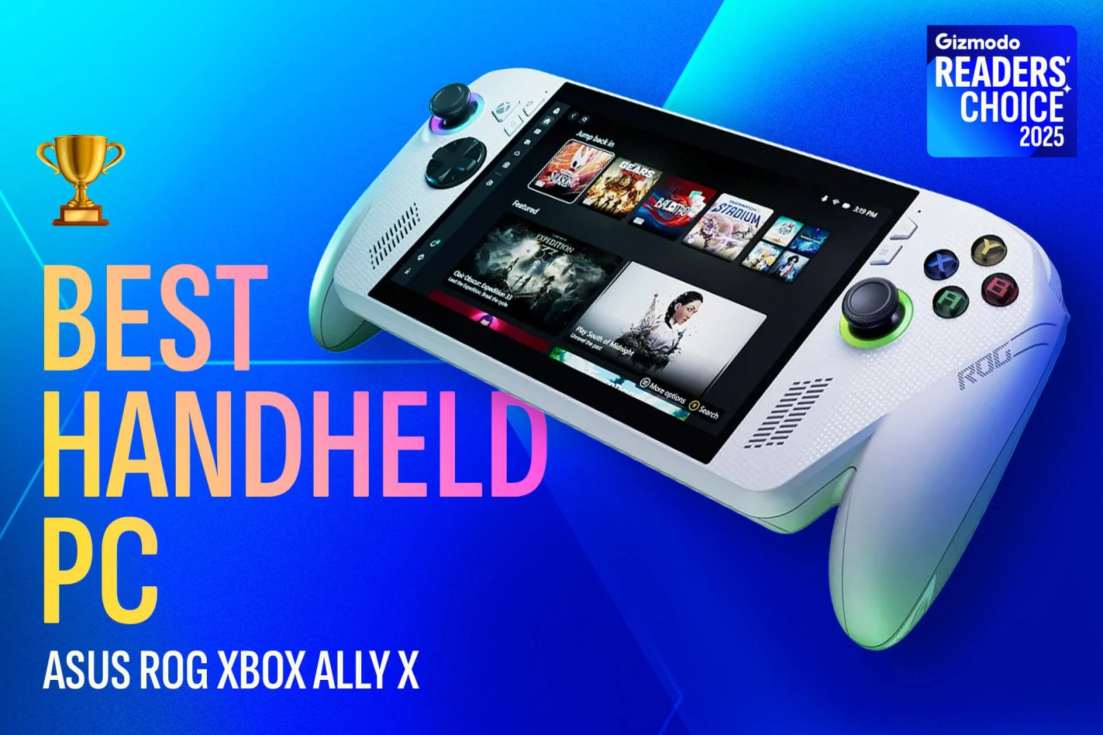 Une image de l'Asus ROG Xbox Ally X