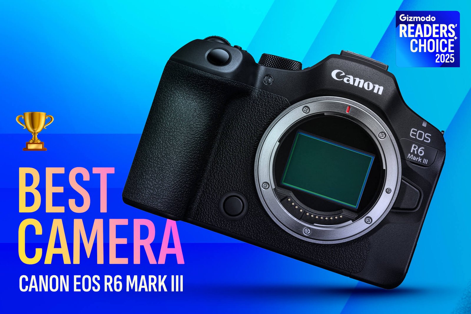 Une image du Canon EOS R6 Mark III.