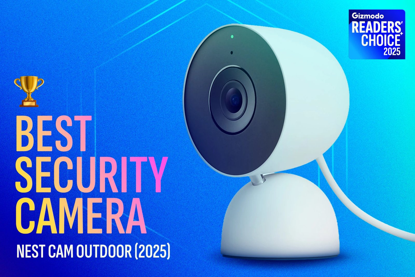 Une image de la Nest Cam Outdoor (2025).