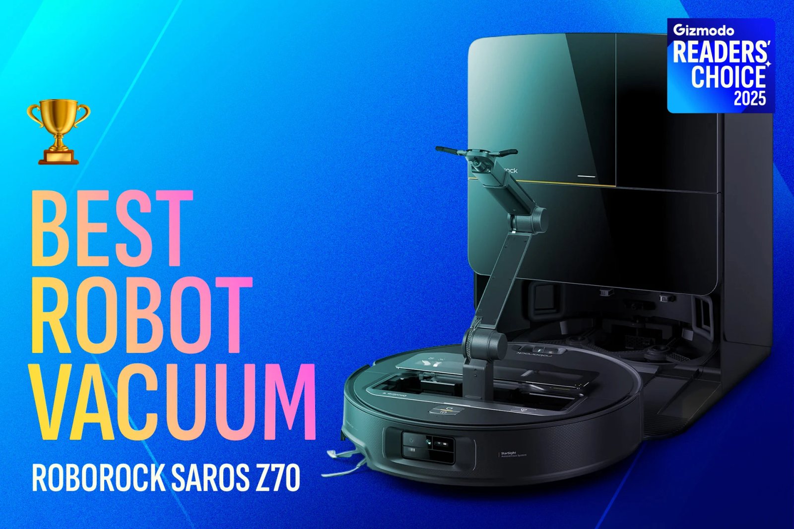 Une image du Roborock Saros Z70.