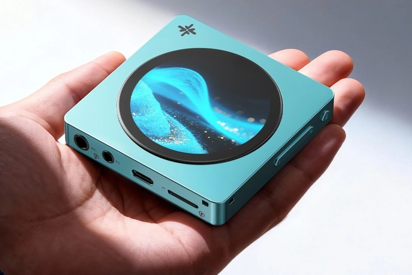 Disque du ciel enneigé