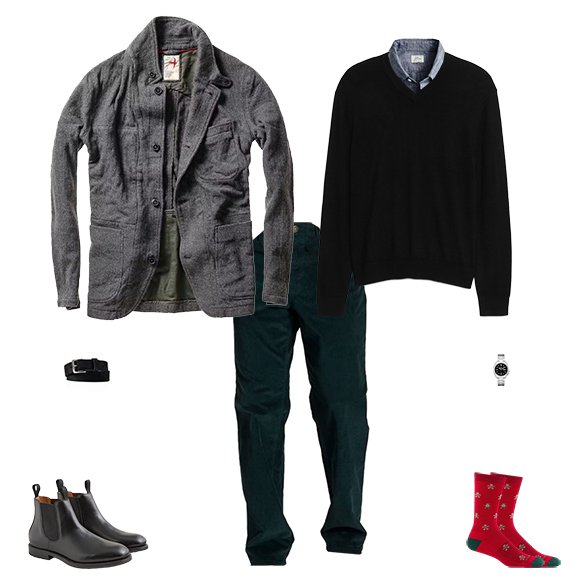 Scénario de style Fête de Noël Smart Casual 2025