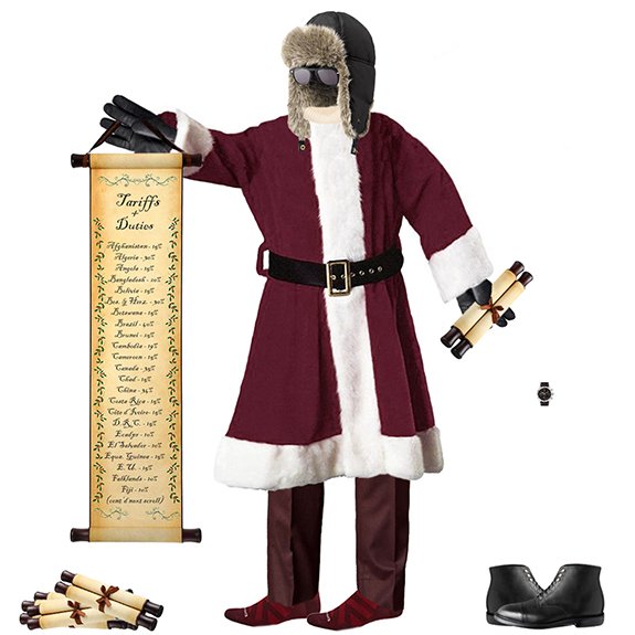 Scénario de style Père Noël 2025