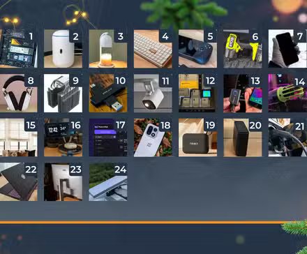 Calendrier complet emballé HTG - 24 décembre