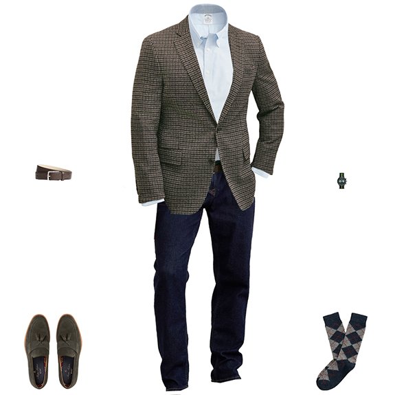 1S4O BB 1226 Blazer et jean