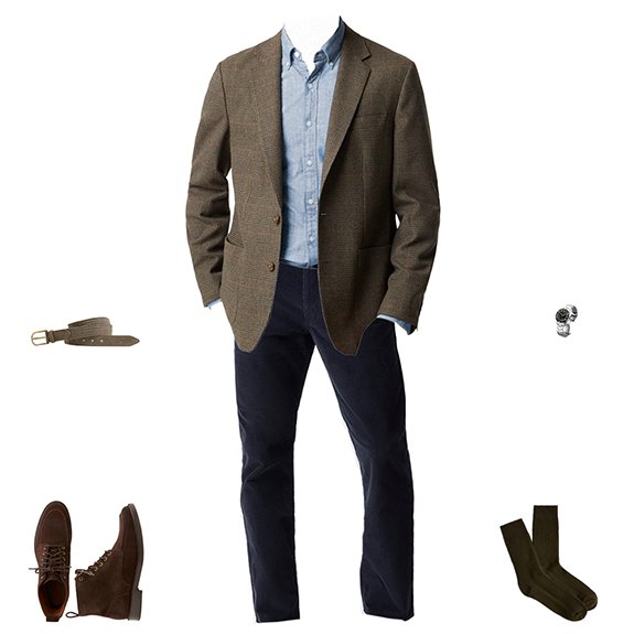 1S4O JCF 1626 Blazer et Cordons textures hivernales