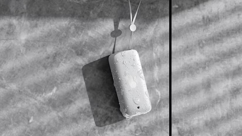 Switchbot IP65 Intérieur : Hygromètre extérieur : Thermomètre dans une douche.