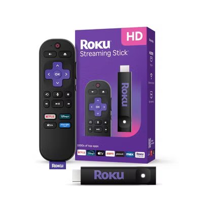 Clé de streaming Roku HD.