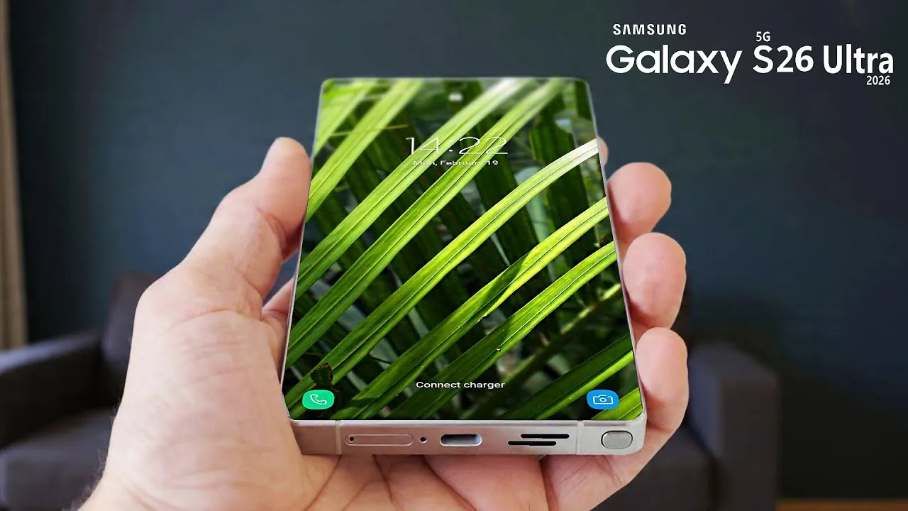 Gros plan sur la fonction de durabilité Gorilla Armor Glass du Galaxy S26 Ultra