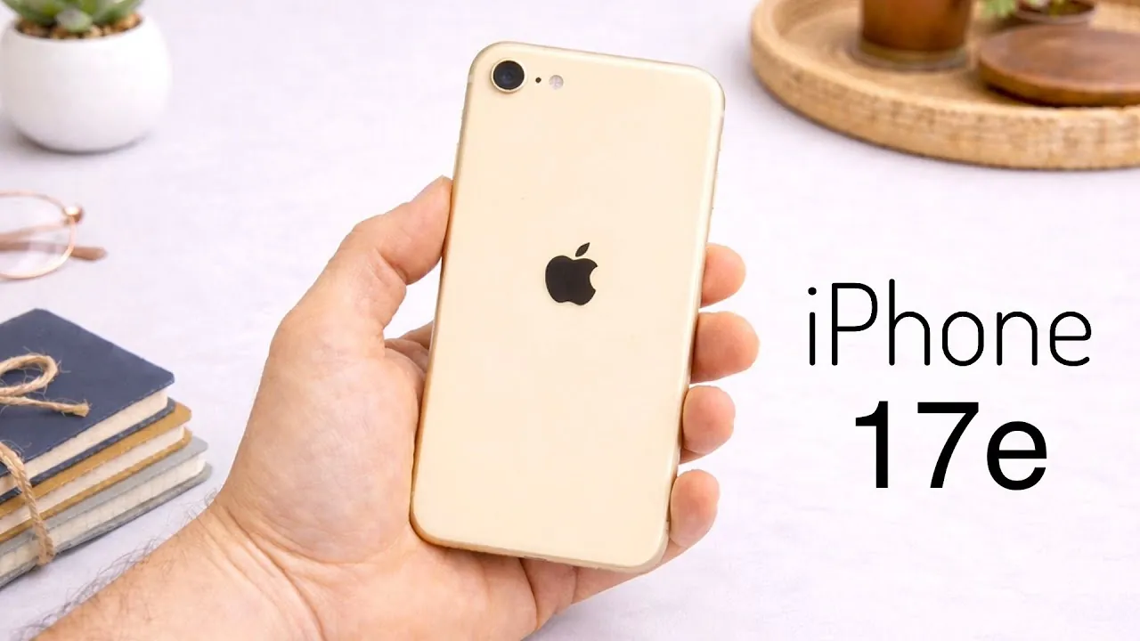 Gros plan sur l'iPhone 17e alimenté par la puce A19 pour des performances plus rapides