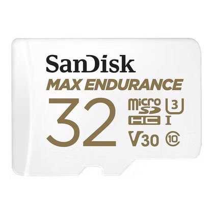 Carte microSD SanDisk Max Endurance.