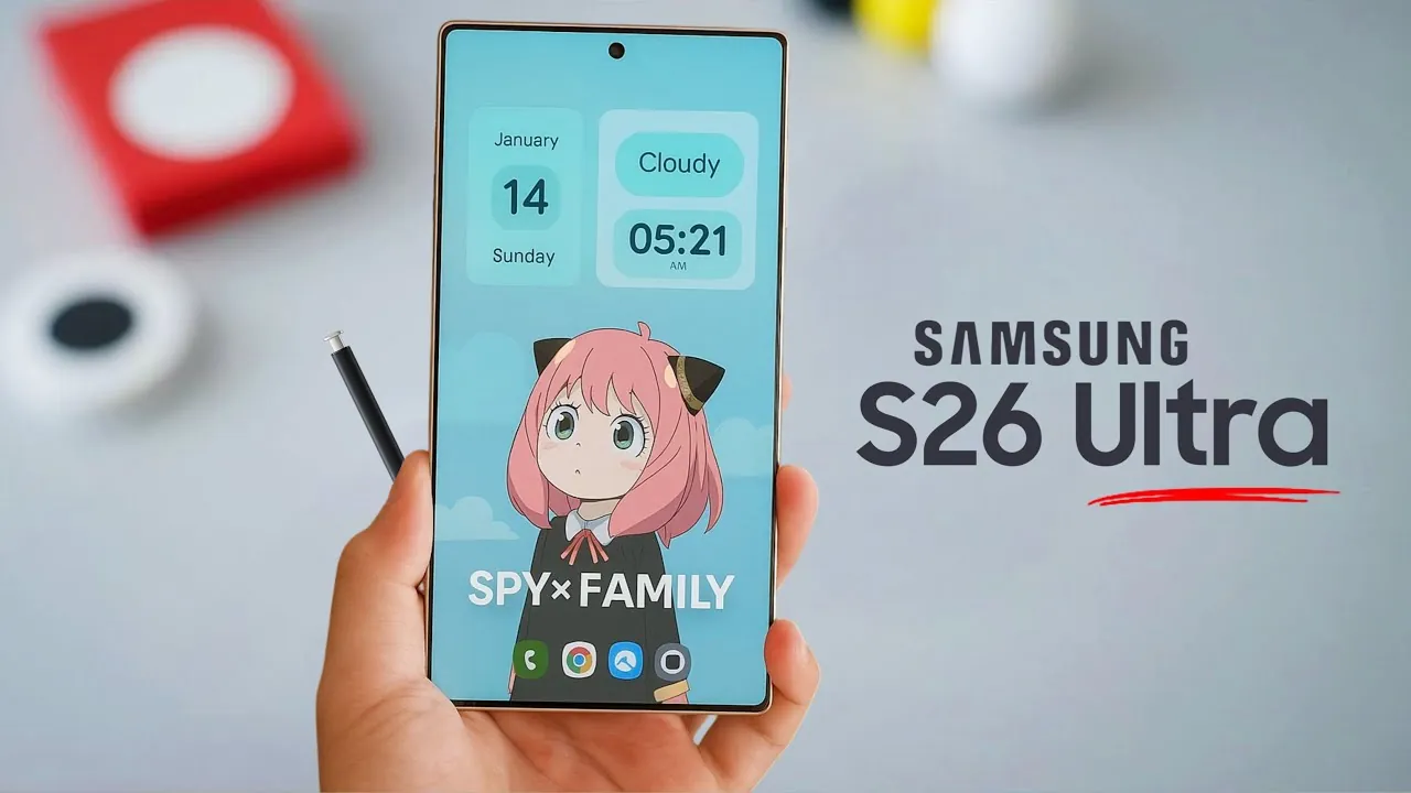 Gros plan du système de caméra amélioré du Galaxy S26 Ultra dans des conditions de faible luminosité