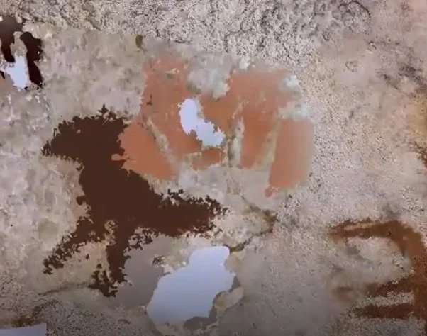 Pochoir à main vraiment vieux