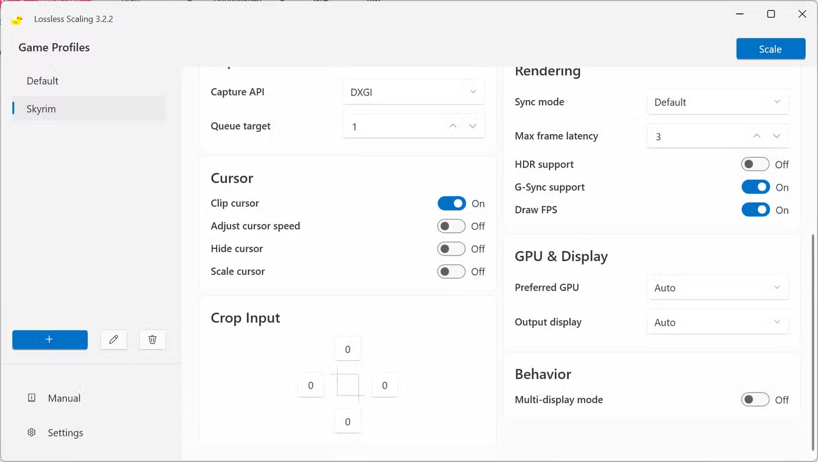 Le réglage de paramètres supplémentaires dans Lossless Scaling peut être utile si vous disposez de moniteurs supplémentaires.
