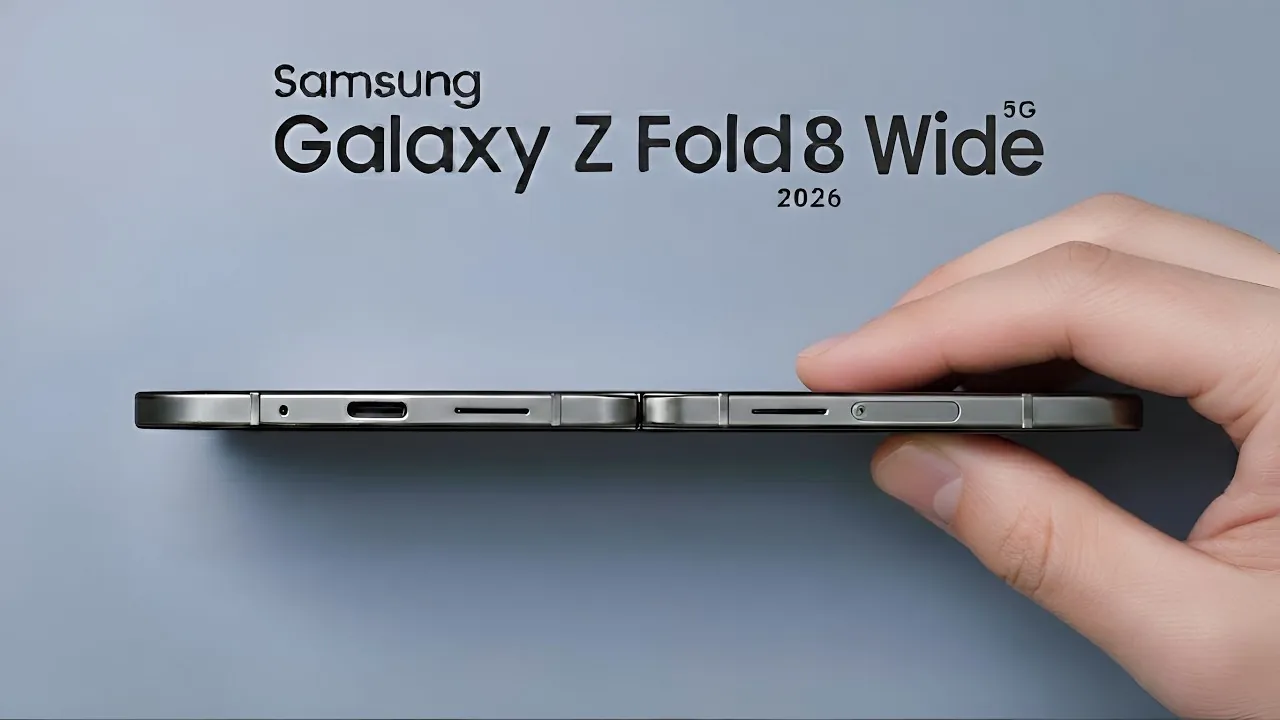 Des animations divulguées révèlent les nouveaux formats d'image et fonctionnalités du Galaxy Z Fold 8