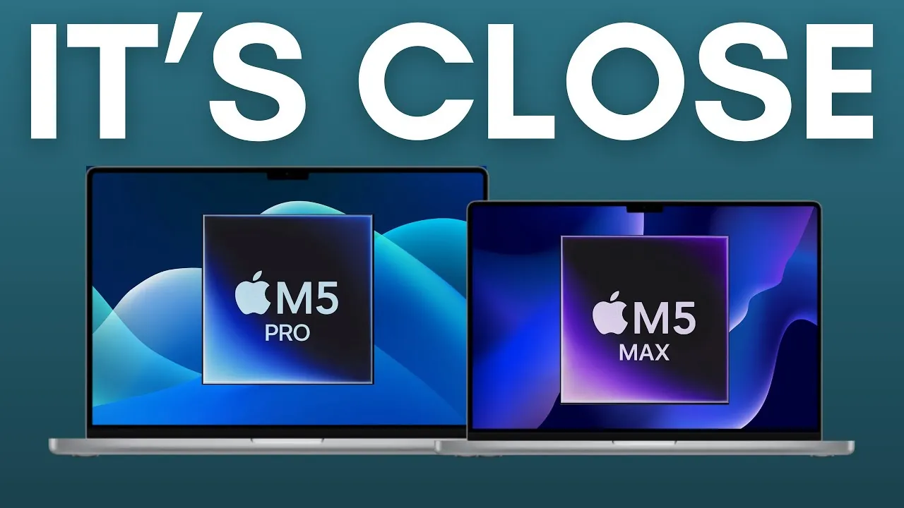 MacBook Pro M5 Max présentant des performances et un design améliorés