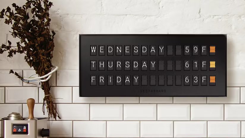 Mini écran à points rabattables Vestaboard Note