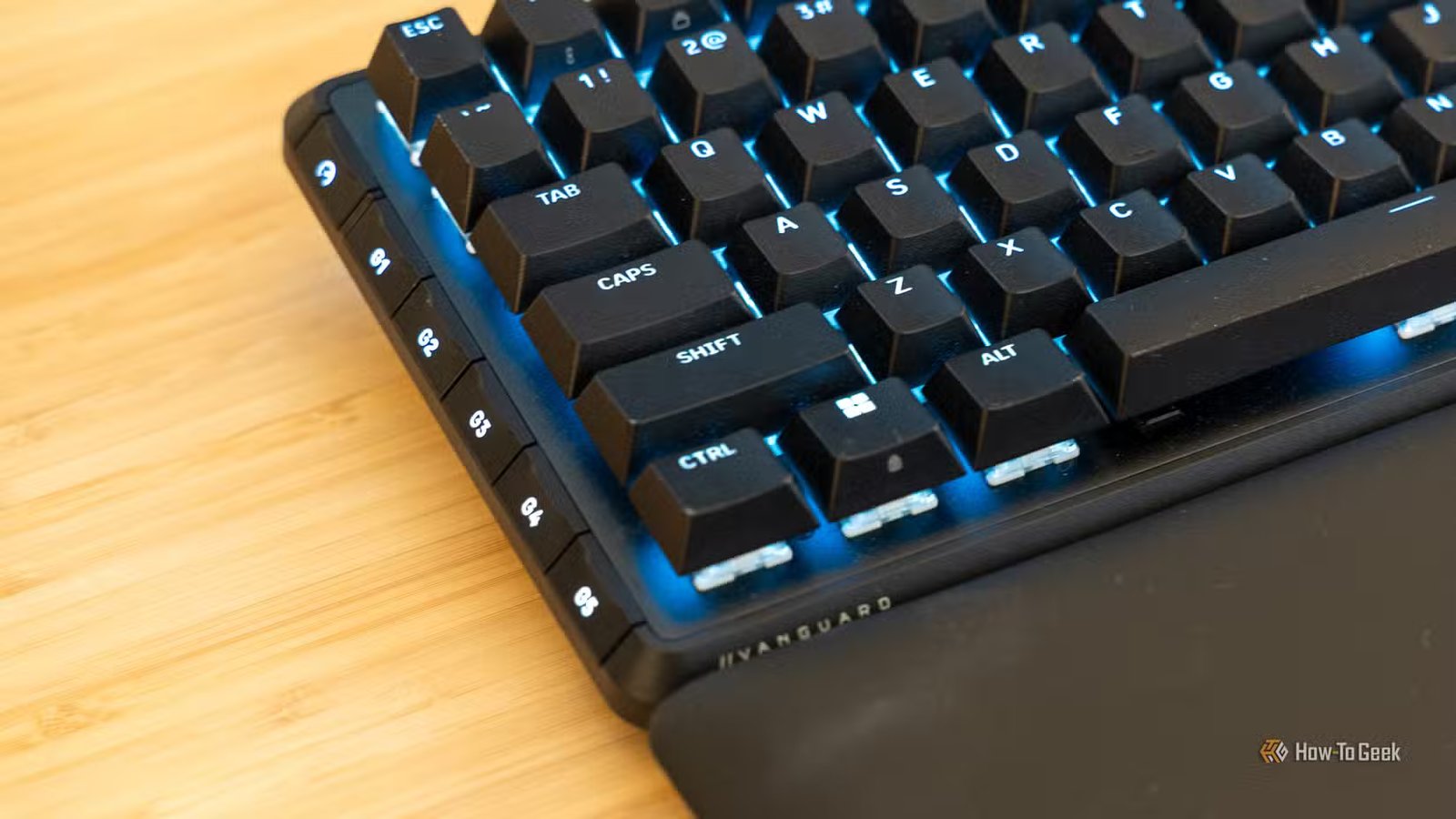 Les touches G utilisées comme Stream Deck sur le clavier Corsair Vanguard Pro 96.
