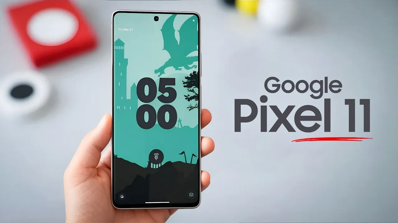 Écran de l'application de référence d'un premier prototype du Pixel 11 Pro XL montrant des chiffres de performances préliminaires modestes.