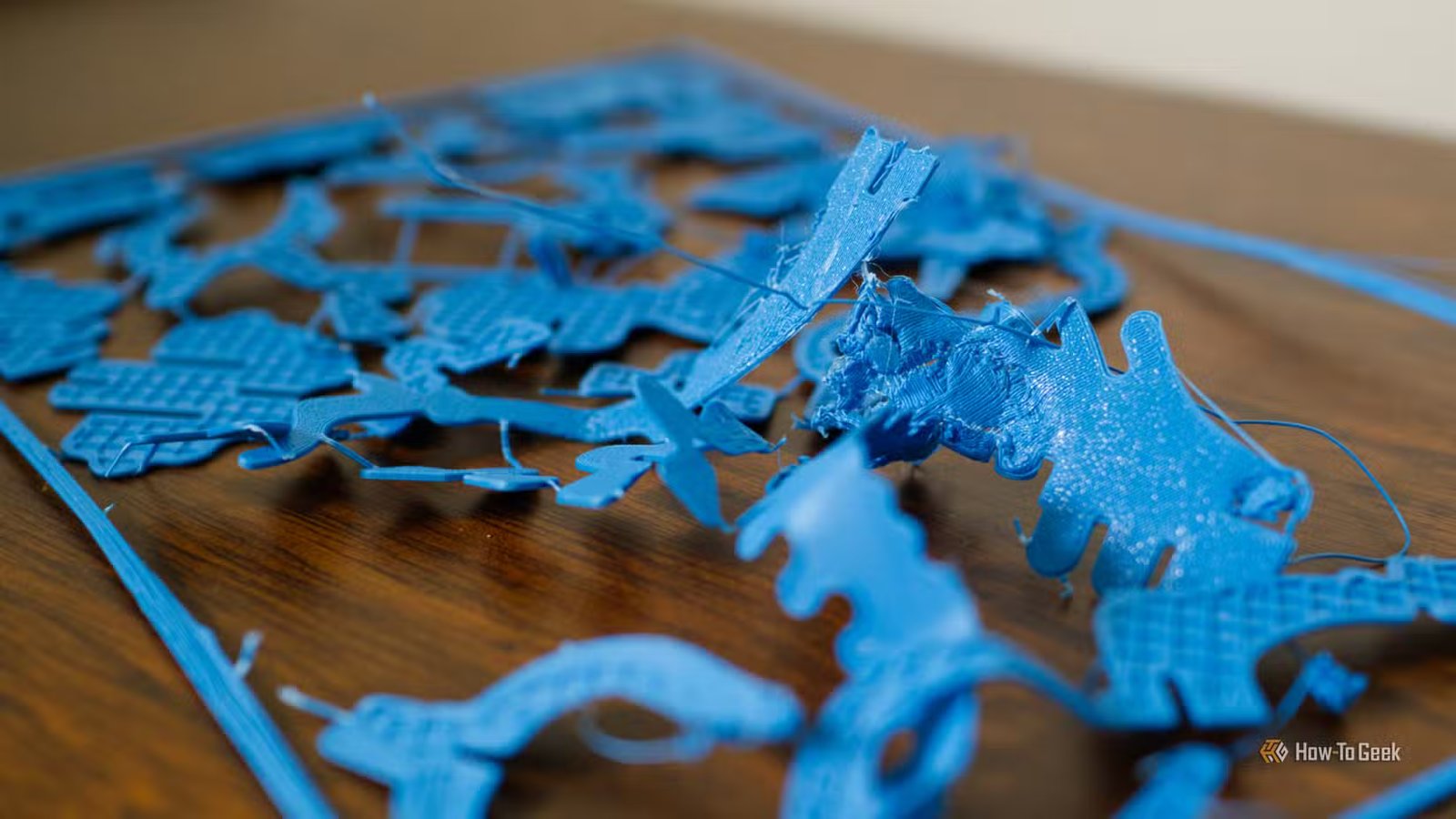 Une impression 3D ratée.