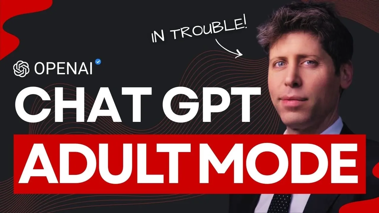 Illustration de contrôles de sécurité tels que la vérification de l'âge et les filtres de contenu liés au travail de chatbot adulte en pause d'OpenAI.